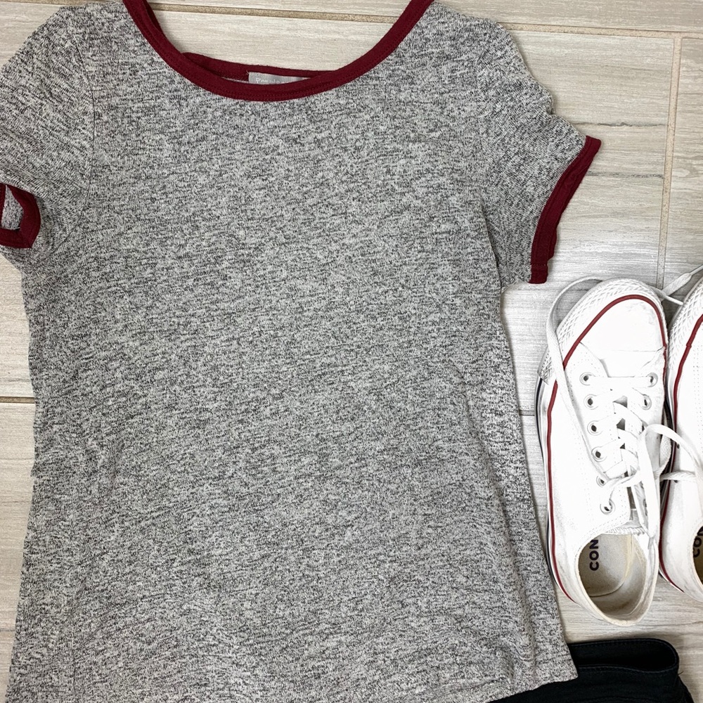 GRAY BLOUSE